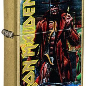 Hard To Find Iron Maiden Eddie The Stranger Zippo Lighter